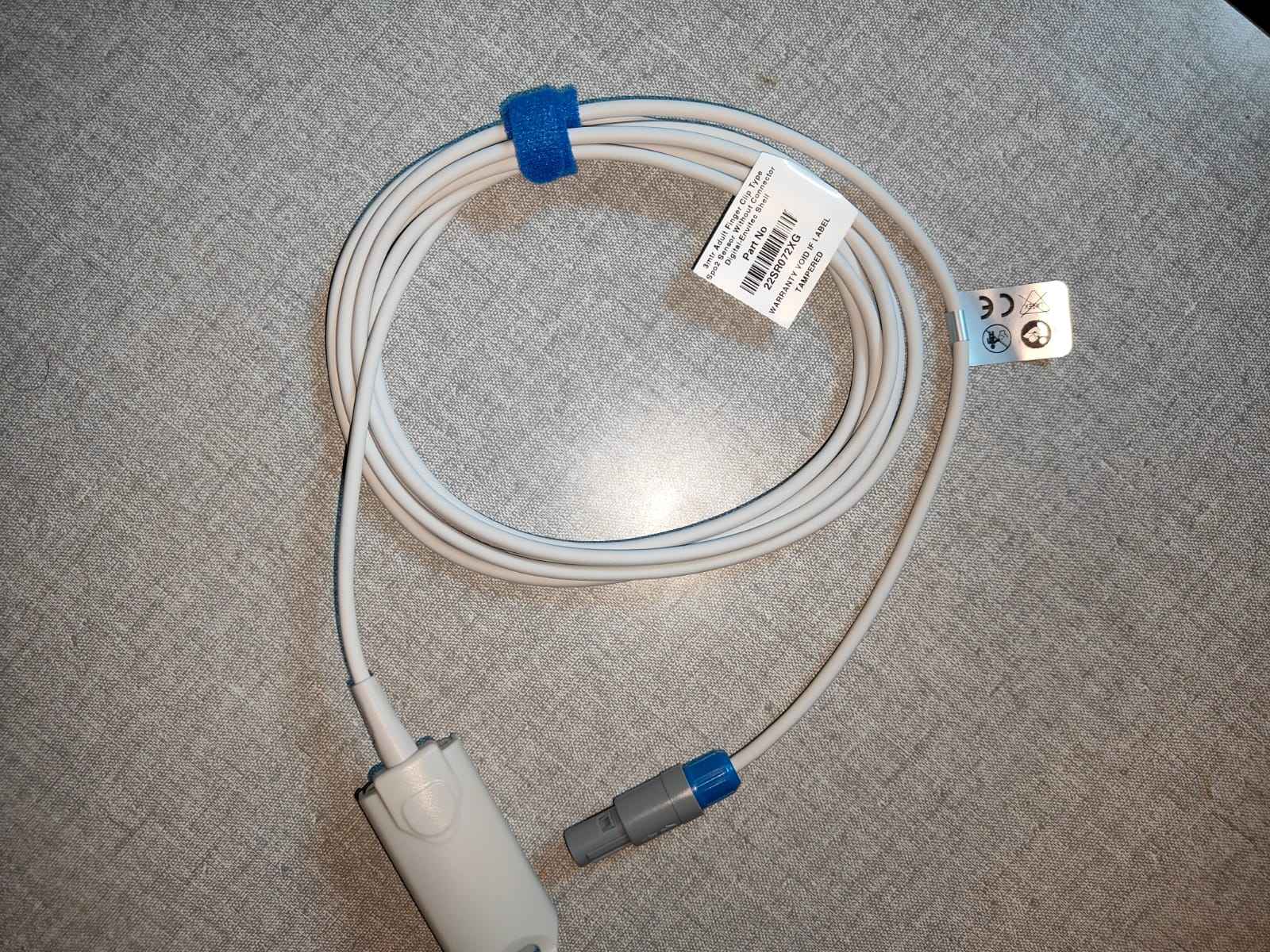 BPL  Clearsign 6 pin Double Notch Spo2 Probe Adult Clip Type