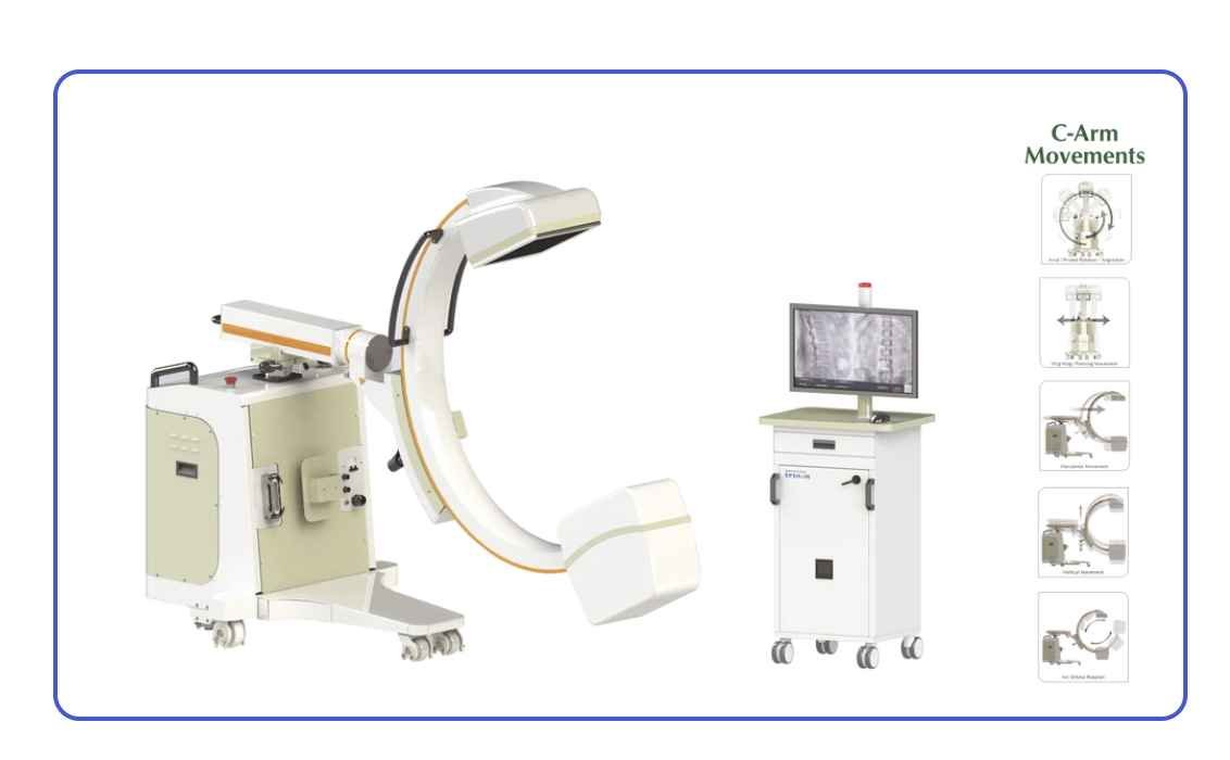 C-Arm Machine FPD Epsilon – Digital Flat Panel C-Arm X-Ray